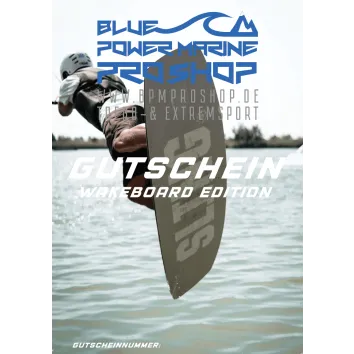 Einkaufs- und Geschenkgutschein Wakeboard Edt.