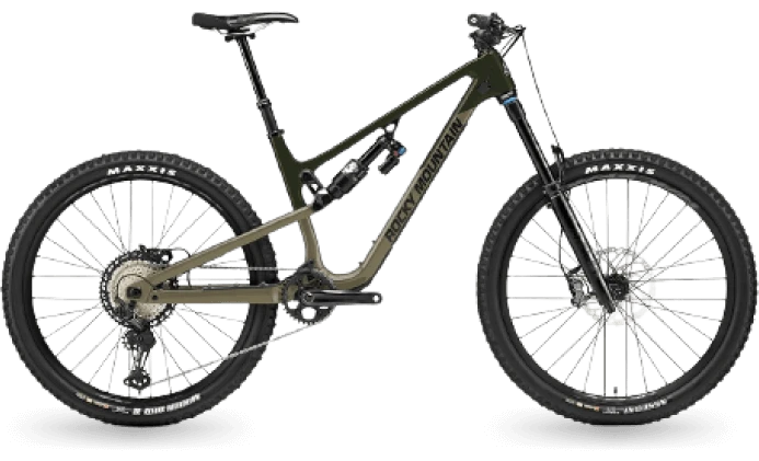 Freigestelltes Mountainbike als Beispiel für hochwertiges MTB-Equipment